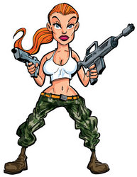 901547645-Cartoon-female-soldier-with-two-guns.jpg