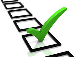 Check List stock photo
