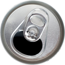 Download Top View of an Open Silver Soda Pop Can stock photo Yellowimages Mockups